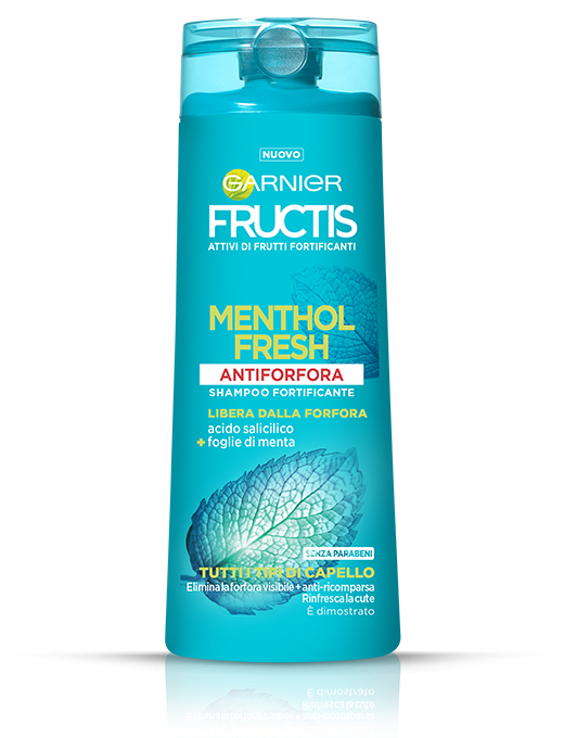 shampoo fructis antiforfora menthol