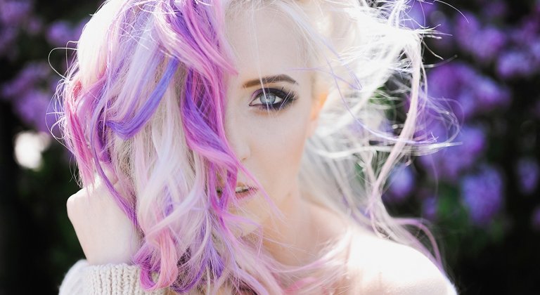 Capelli viola