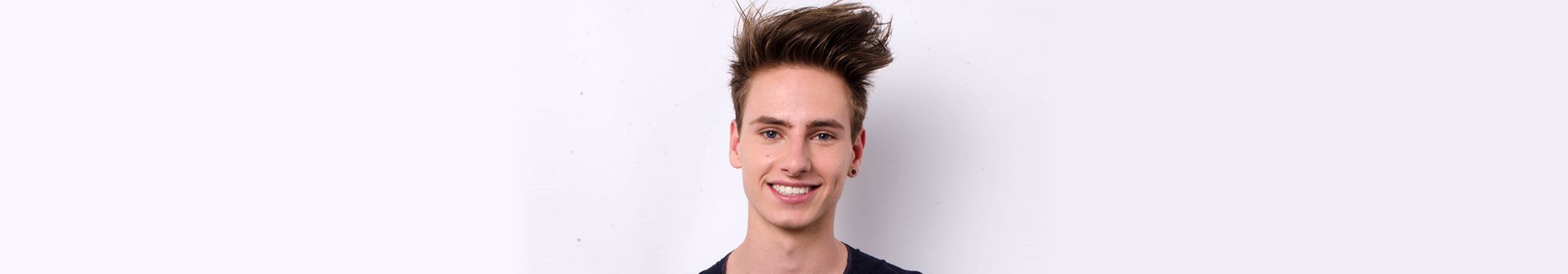 Capelli spettinati uomo