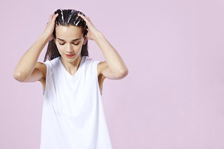 quantità balsamo capelli fini