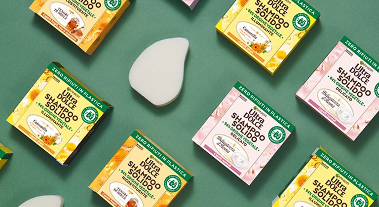 Shampoo Solido Garnier Ultradolce