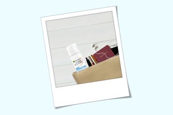 Protezione solare per il viso in formato viaggio