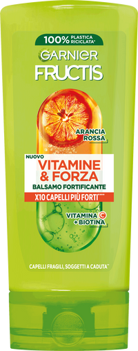 Balsamo Fortificante Garnier Fructis Vitamine & Forza Anticaduta e Antirottura