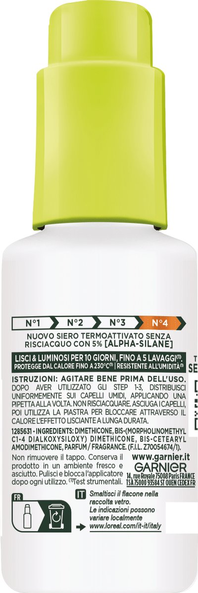 Siero Capelli Lisci Termoproterrore Fructis