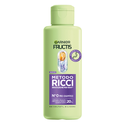 Pre Shampoo per idratare e rinforzare il riccio