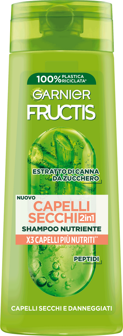 shampoo fructis capelli secchi 2in1