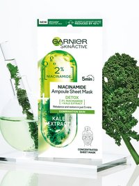 Maschera in tessuto ampolla