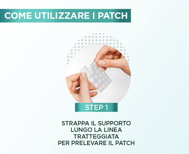 Prelevare il patch