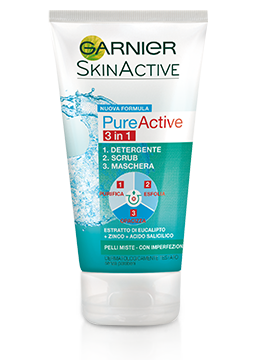 Gel detergente Pure Active - 3 in 1