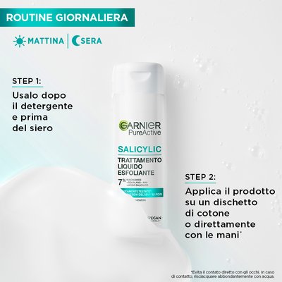 Trattamento Liquido Esfoliante Salicylic come si usa