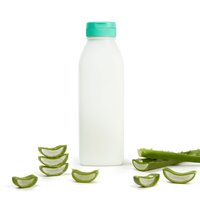 Flacone di balsamo hair food Aloe Fructis di Garnier