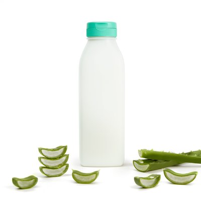 Flacone di balsamo hair food Aloe Fructis di Garnier