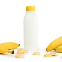 Flacone di balsamo hair food Banana Fructis di Garnier