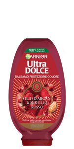balsamo ultra dolce olio di argan e mirtillo rosso