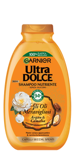 shampoo ultra dolce olio di argan e camelia