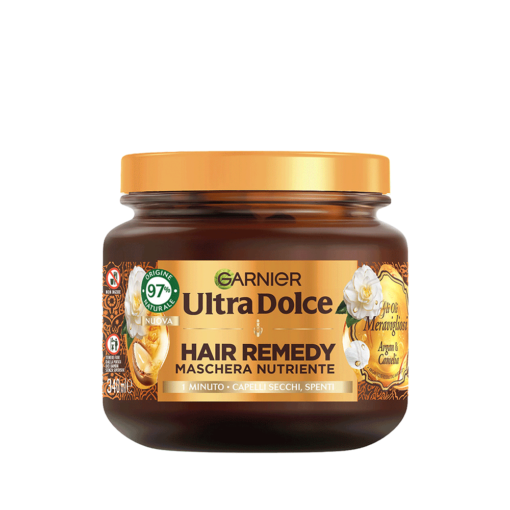 Maschera ultra dolce olio di argan e camelia