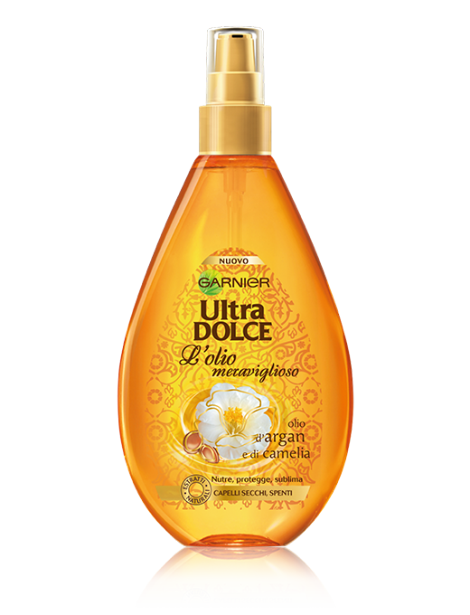 olio ultra dolce olio di argan e camelia