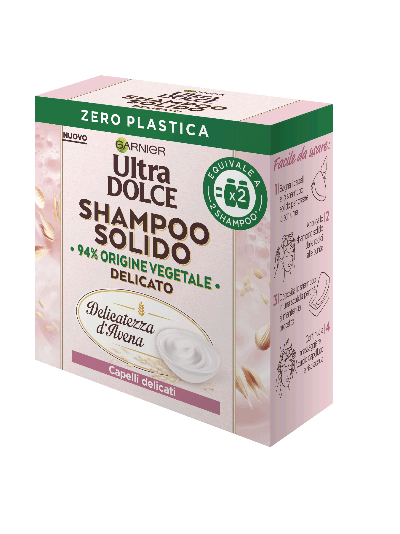 Garnier Ultra Dolce Shampoo Solido Delicatezza D Avena