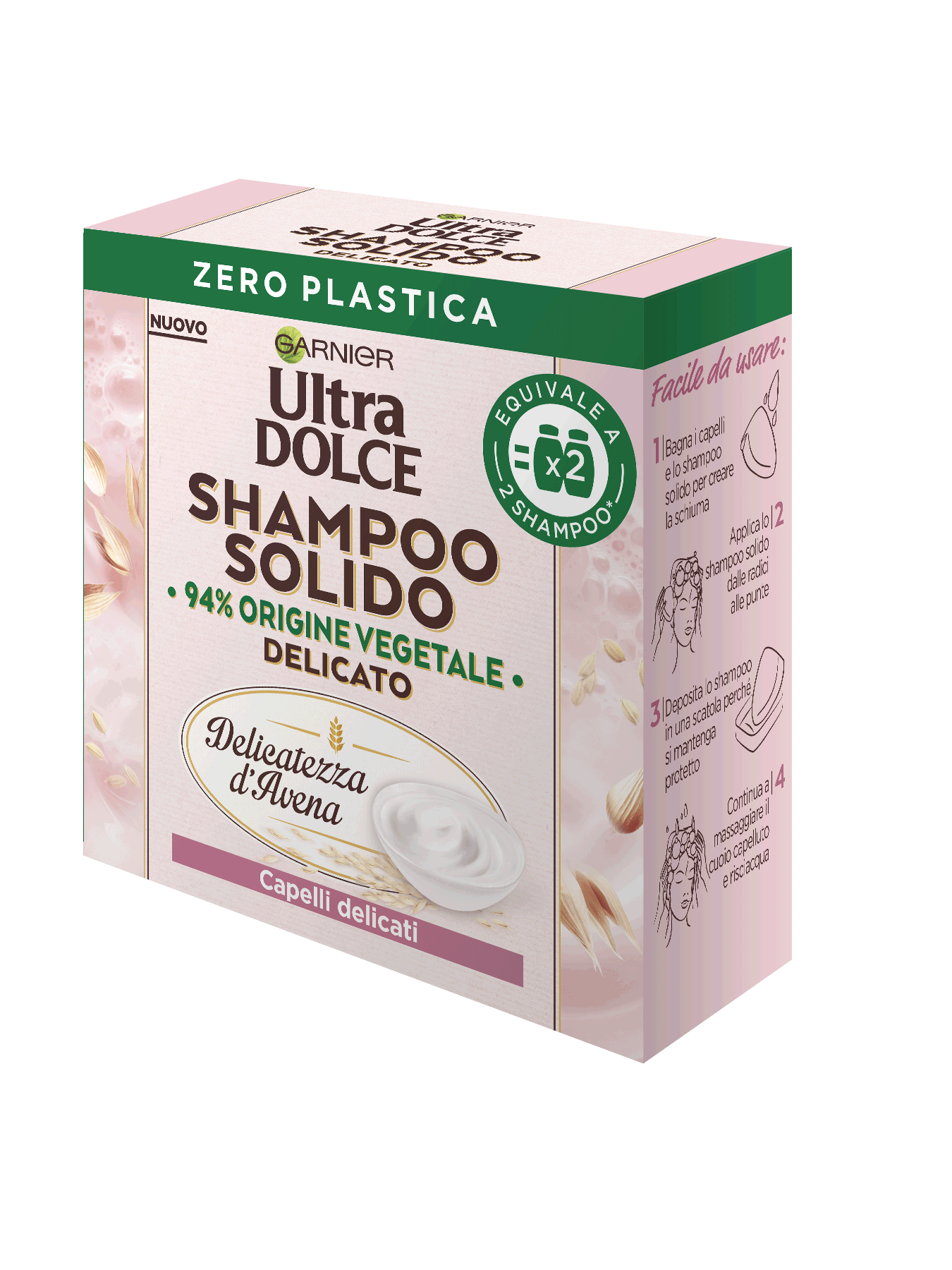 Garnier Ultra Dolce Shampoo Solido Delicatezza D Avena