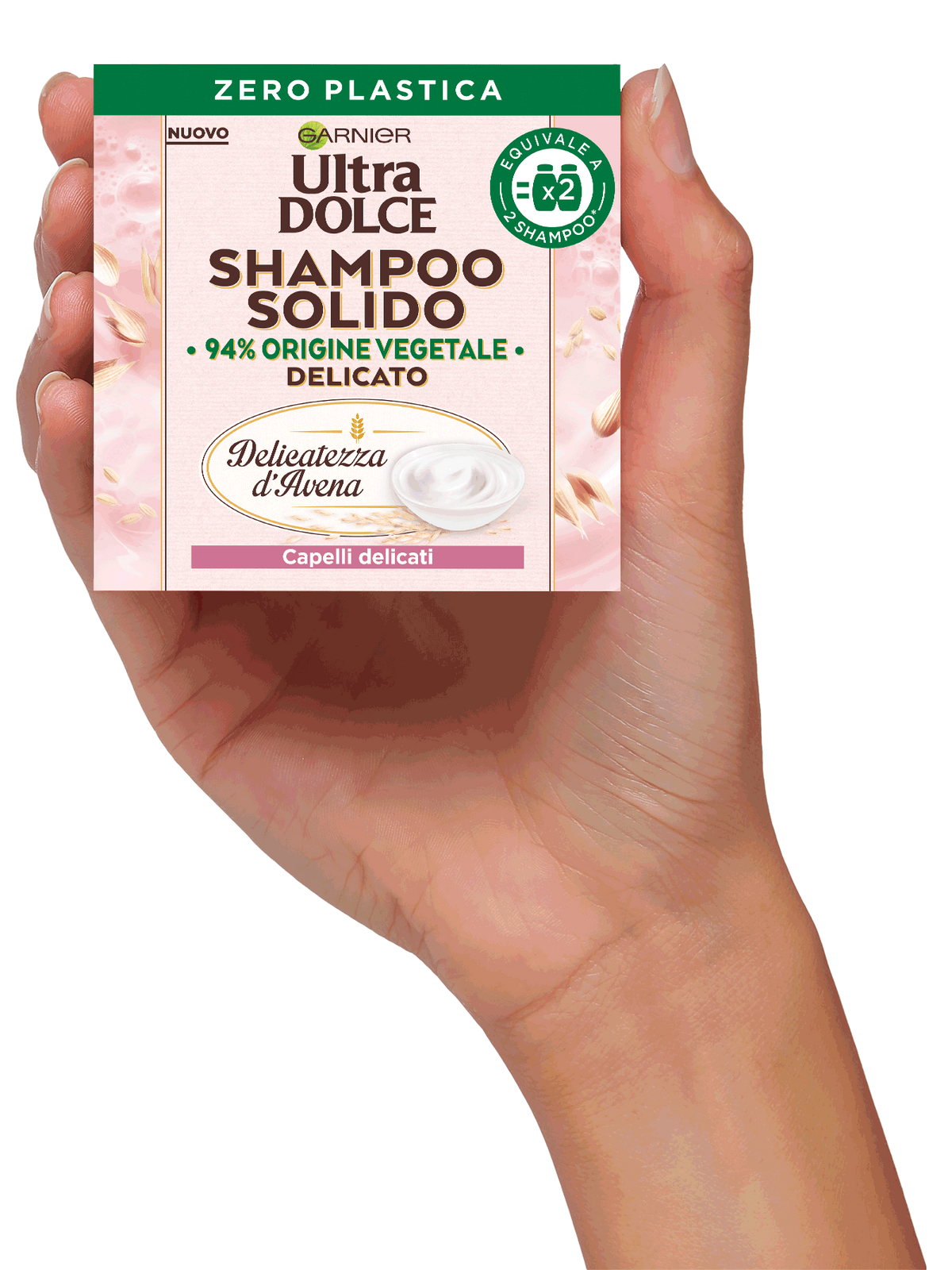 Ultra Dolce Shampoo Solido Delicatezza D'Avena Garnier