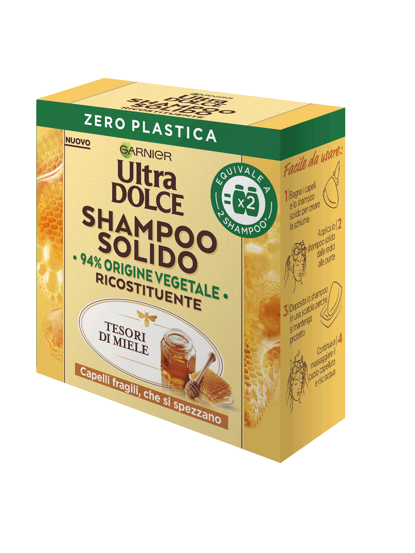 Garnier Ultra Dolce Shampoo Solido Tesori di miele