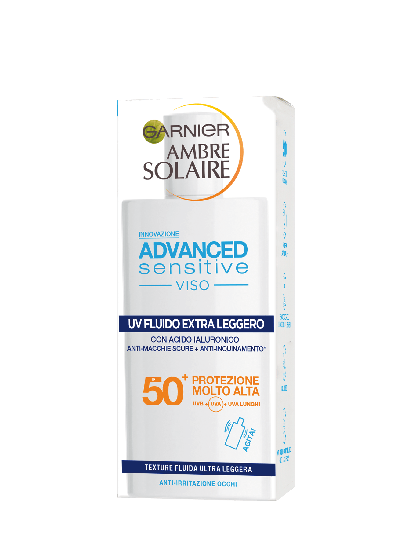 ambre solaire advance sensitive viso 50