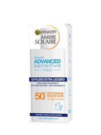 ambre solaire advance sensitive viso 50