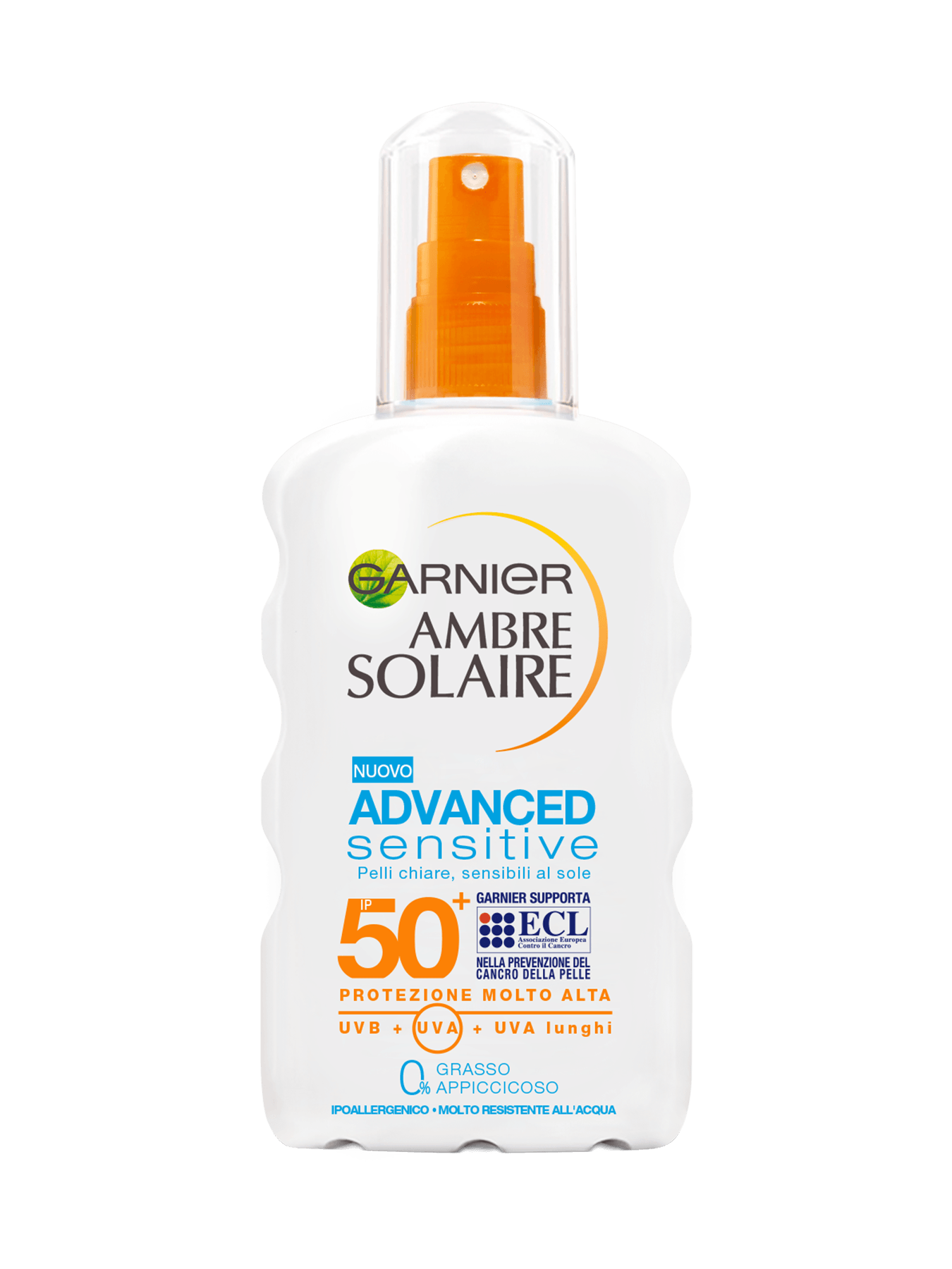 ambre solaire advance sensitive 50+