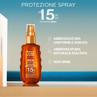Garnier Ambre Solaire Ideal Bronze Olio Spray SPF 15