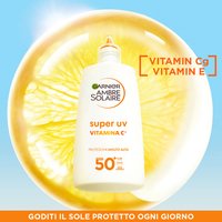 Garnier Ambre Solaire Super UV Vitamina C Fluido Quotidiano Anti-Macchie