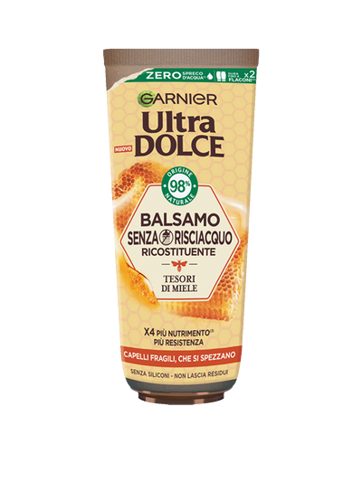 Balsamo senza risciacquo al miele ricostituente Garnier Ultra Dolce Tesori di Miele