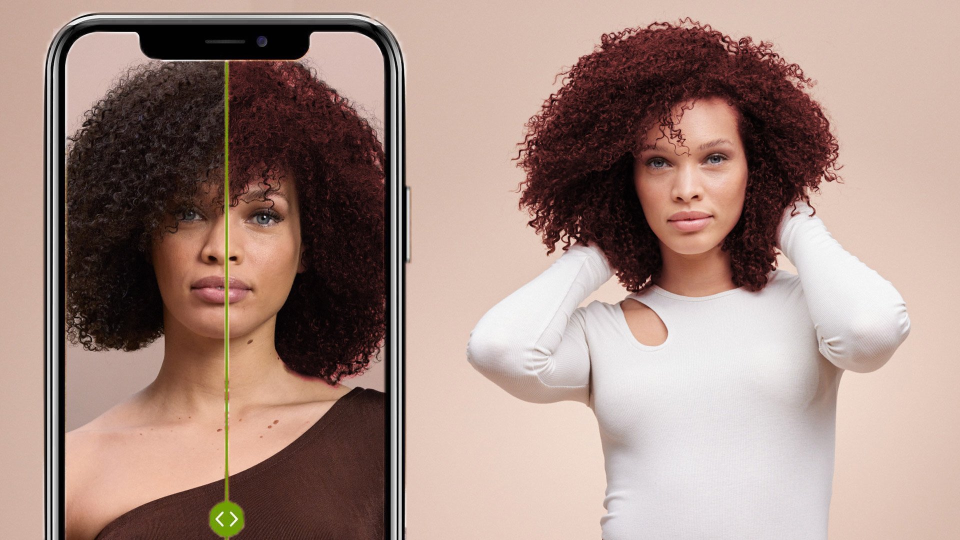 delicati riflessi per capelli castani lisci