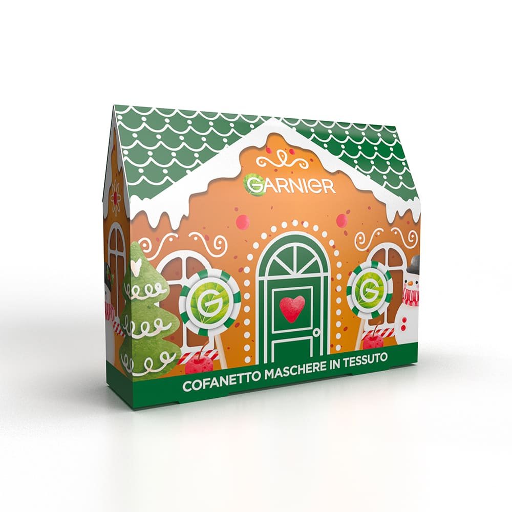 Cofanetto Natale Garnier, Maschere in tessuto X5