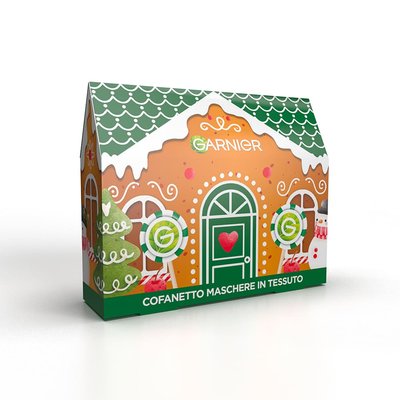 Cofanetto Natale Garnier, Maschere in tessuto X5